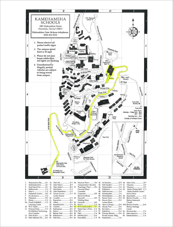 Hawaii Waipahu High School Legging Map Style