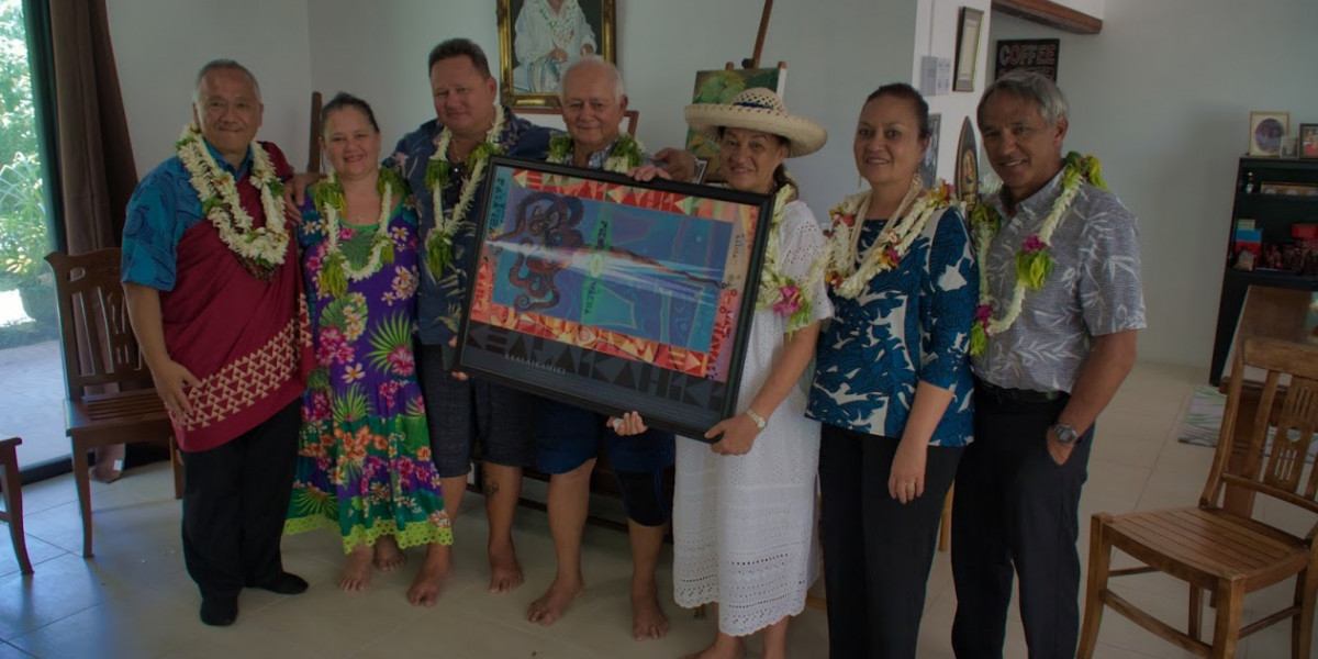 10 pomare family group photo, arue, tahiti